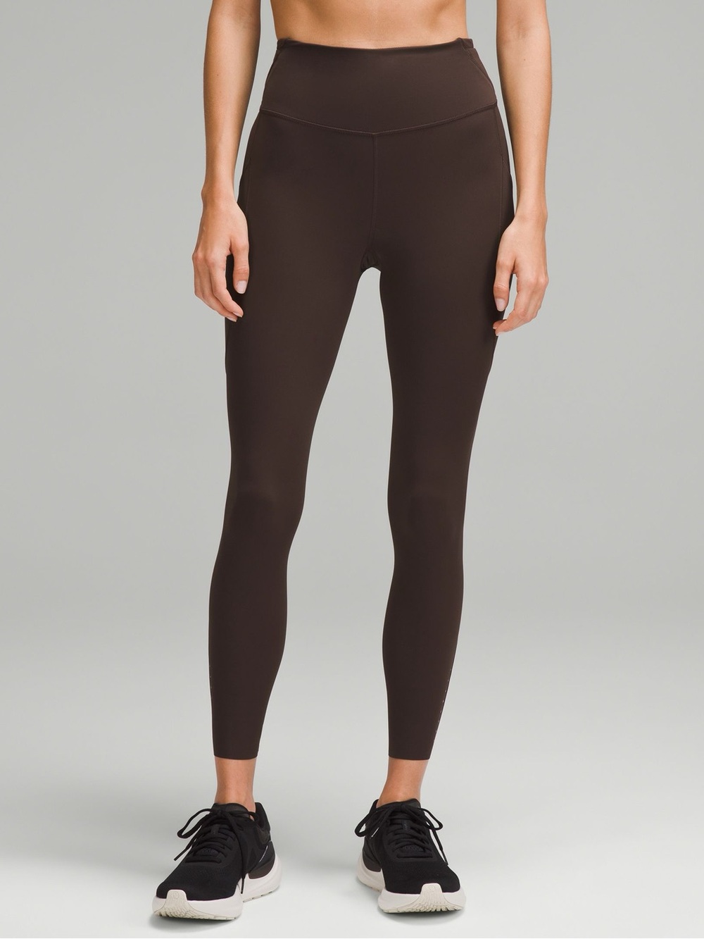 Lululemon Fast and Free High-Rise Tight 25" *5 Pocket in Expresso Brown